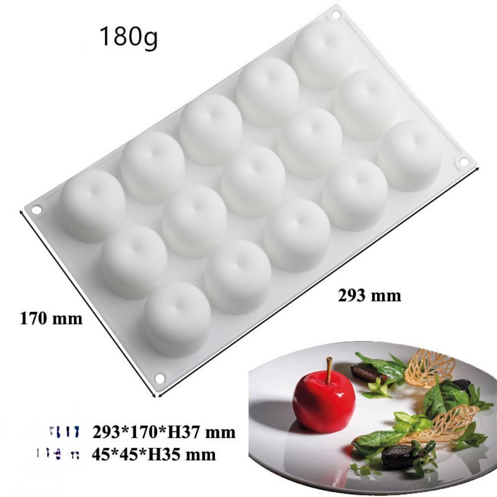 Силиконовая форма "Яблоко" MCM-294, Китай