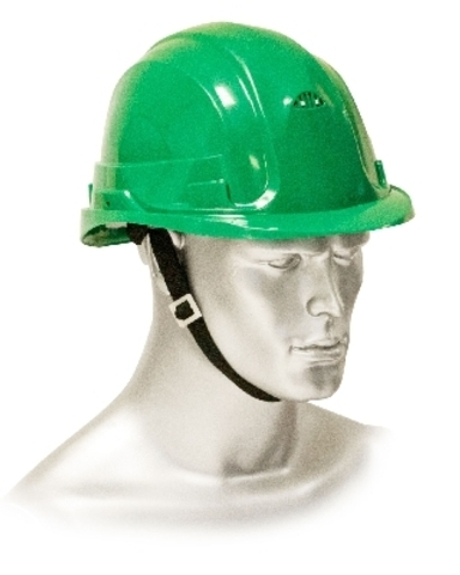 Каска защитная "ЩИТ" зеленая