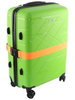 Чемодан 463 / С ремнем / Полипропилен