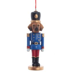 GAEM Изделие декоративное подвесное "Собачка-солдатик", L4 W4,5 H15 см