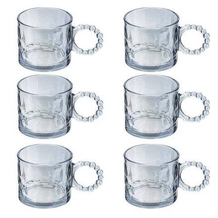 GAEM Набор из 6-ти кружек 250 мл, L31 W9 H18 см