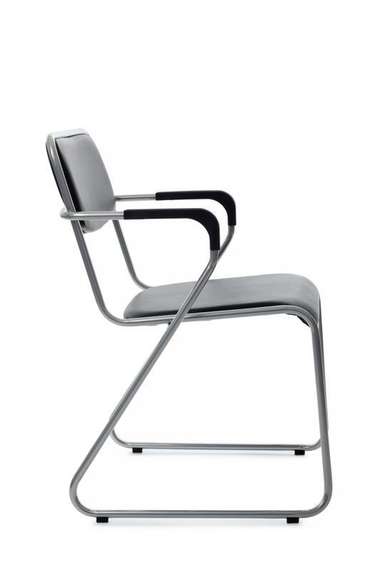 Кресло Nix Plus RCH OMKL-03 Черный/Металл окрашенный Хром