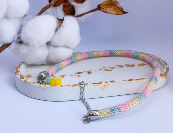 Уникальный чокер из бисера by A.S.