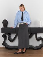 БАЗОВЫЙ РЕМЕНЬ С МЯТОЙ ПРЯЖКОЙ MILK