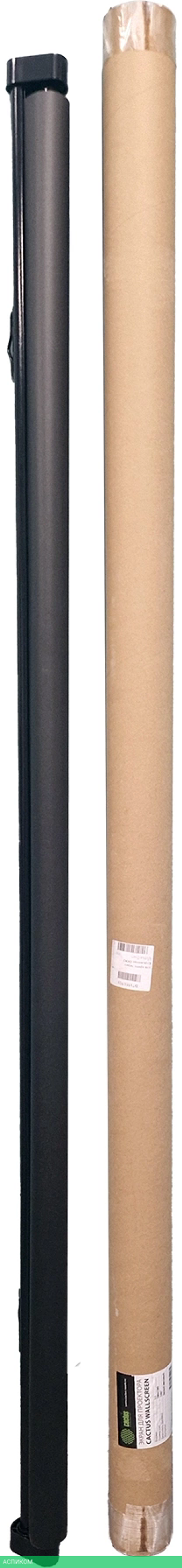 Проекционный экран Cactus CS-PSRM-150x150-BK черный