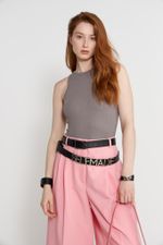 ШИРОКИЙ РЕМЕНЬ НА КОБУРНЫХ КНОПКАХ SELFMADE BLACK