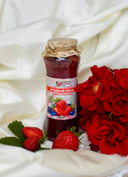 Ягодный смузи с сиропом топинамбура, 250 мл