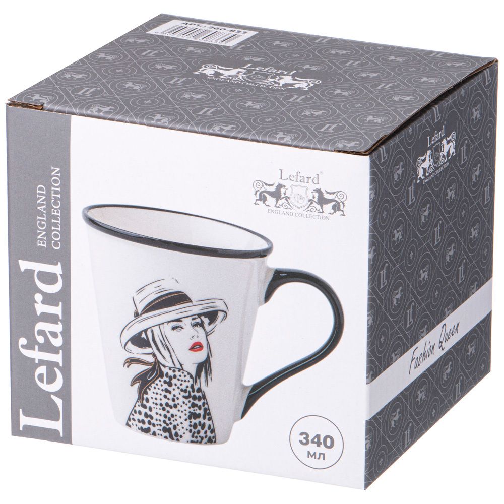 КРУЖКА LEFARD "FASHION QUEEN" 340МЛ