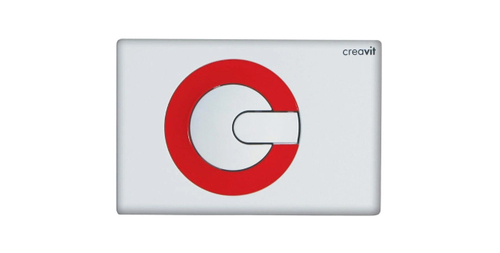 КНОПКА CREAVIT POWER БЕЛАЯ/КРАСНАЯ Д/ИНСТАЛЛЯЦИИ 03110