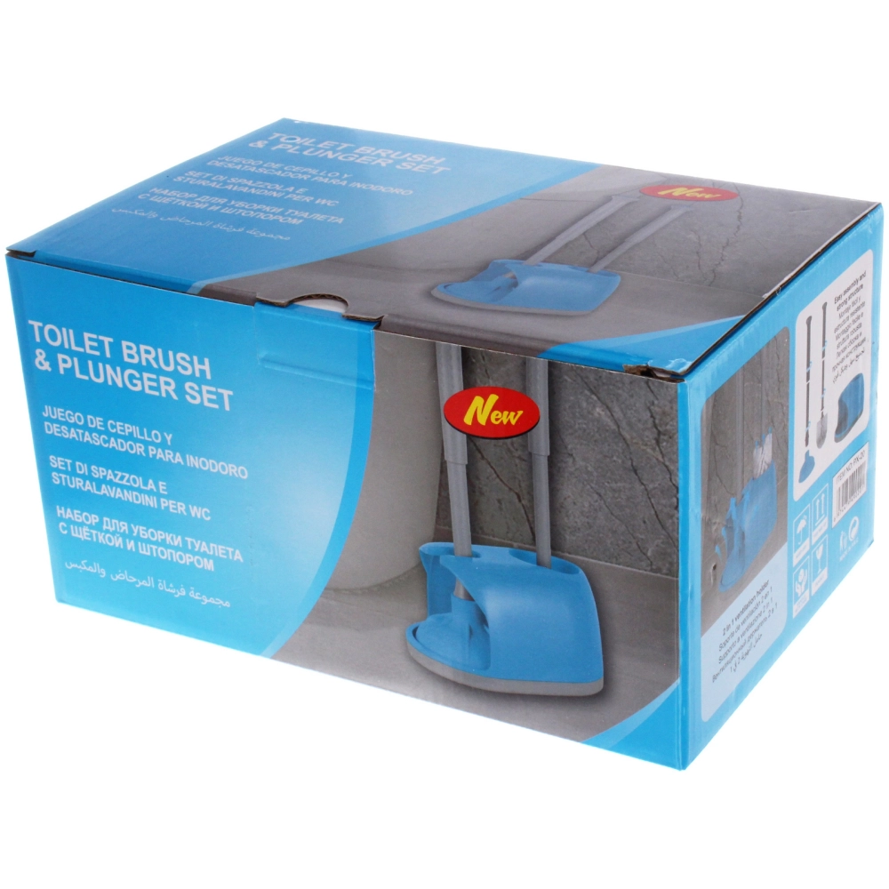 Вантуз + ершик для унитаза G419