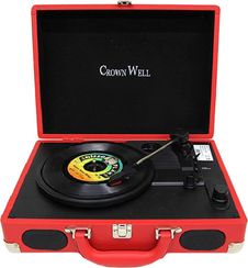 Qrammofon qırmızı TE 001