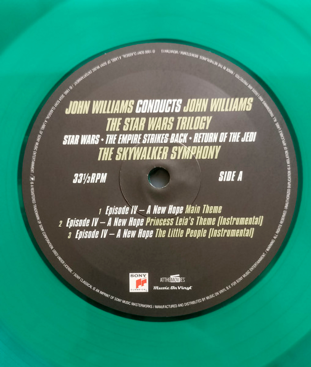 Soundtrack / John Williams: The Star Wars Trilogy (Coloured Vinyl)(2LP)