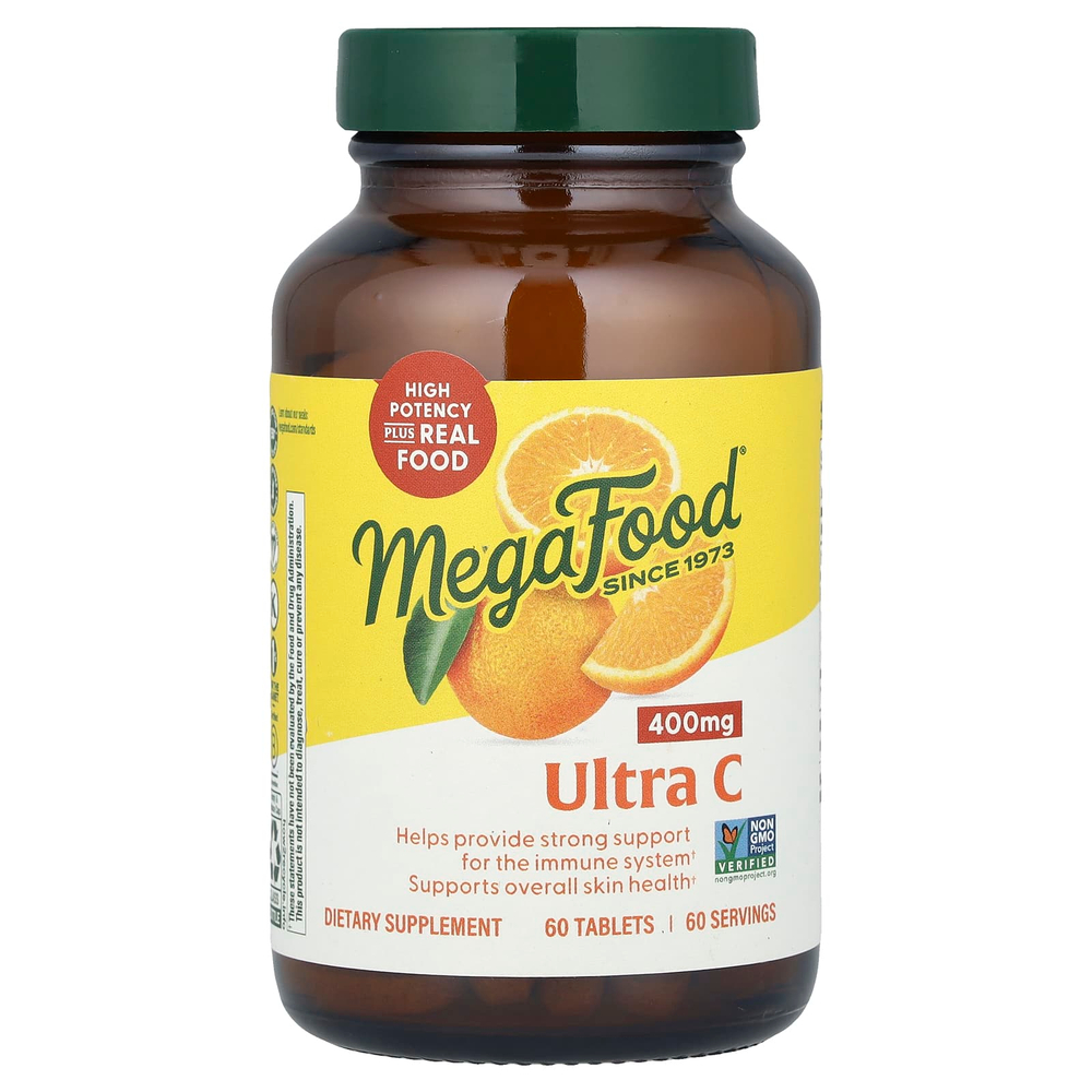 MegaFood, Ultra C-400, 60 таблеток