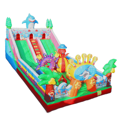 Коммерческий батут "Морские приключения" 12*7*5 м