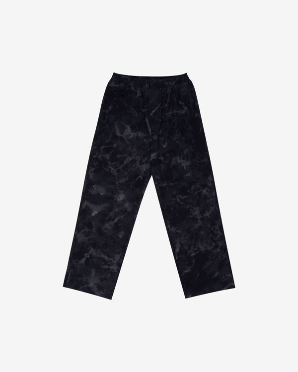 Брюки Canvas tube tie dye черные - фото 1