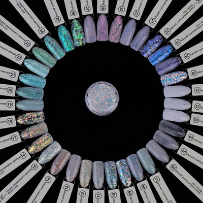 Серия мерцающего декора White Line для дизайна №28