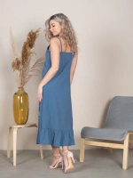 Сарафан длинный летний домашний нарядный