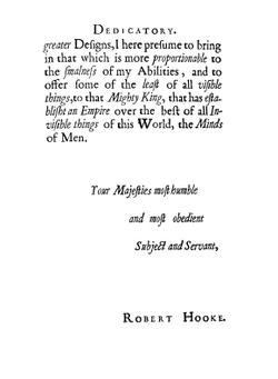 Micrographia | Robert Hooke