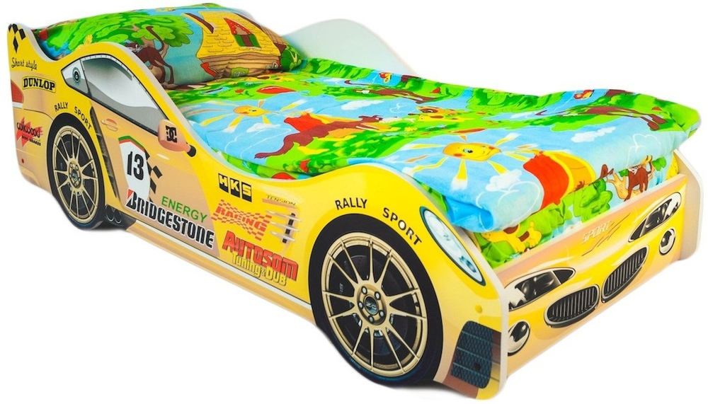 Кровать машина Бельмарко Пламя