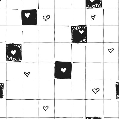 Сердца в клетках