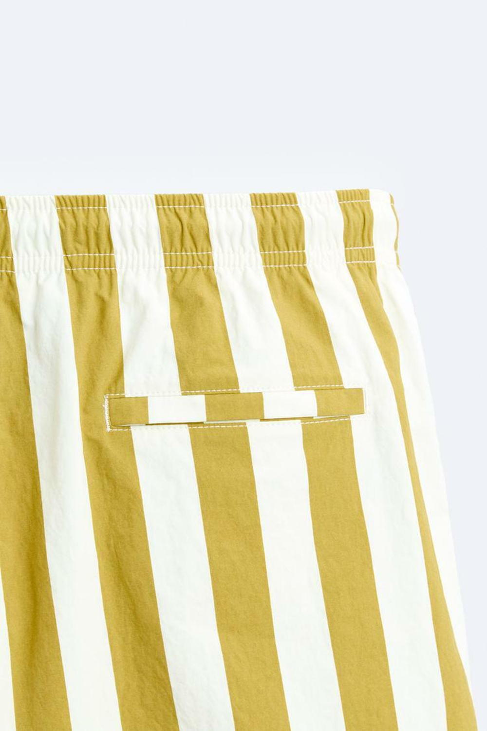 ZARA ПОЛОСАТЫЕ ПЛАВКИ, БЕЖЕВЫЙ