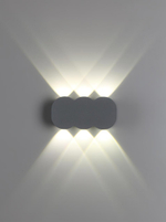 358560 STREET NT21 374 темно-серый Ландшафтный настенный светильник IP54 LED 4000K 6W 85-265V CALLE