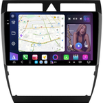 Магнитола для Audi A6 C5 2001-2004 - FarCar XXL102M монитор 9.5" 2K QLED на Android 14, TS20, 8+256Гб, CarPlay, 4G SIM-слот
