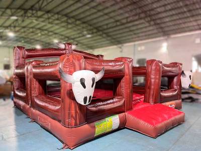 Надувной батут для аттракциона Родео "Ферма 2", 5*5*3 м