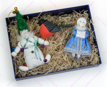 Набор ёлочных игрушек Здравствуй, Зима №2
