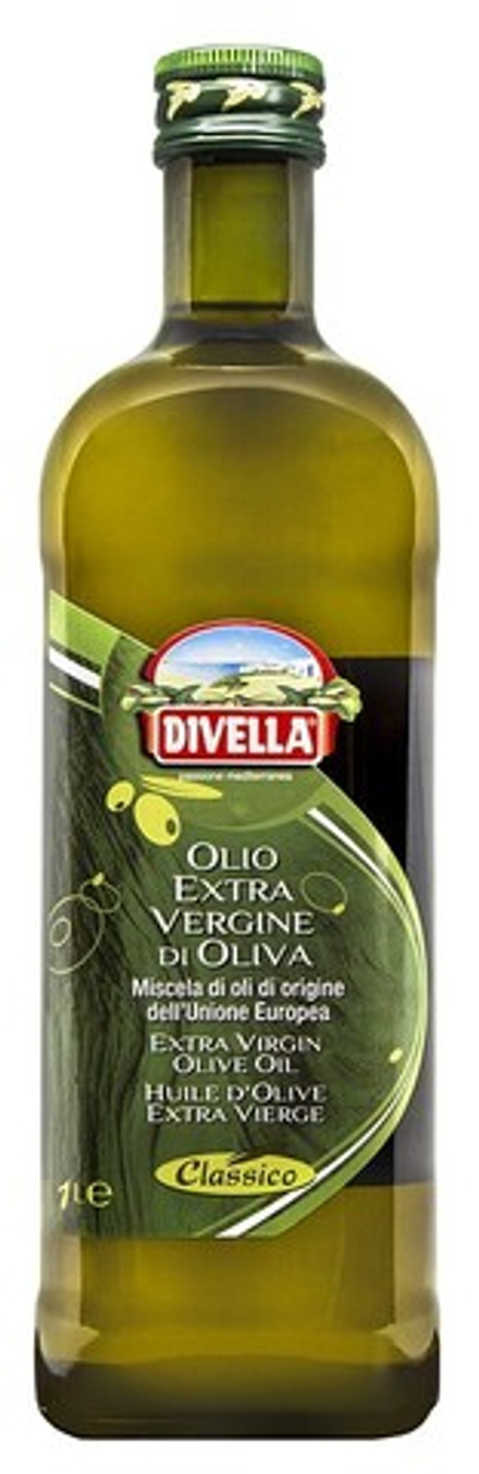 Масло оливковое Divella нерафинированное Extra Virgin 1 л