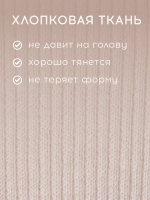 Шапка детская осенняя на завязках и снуд