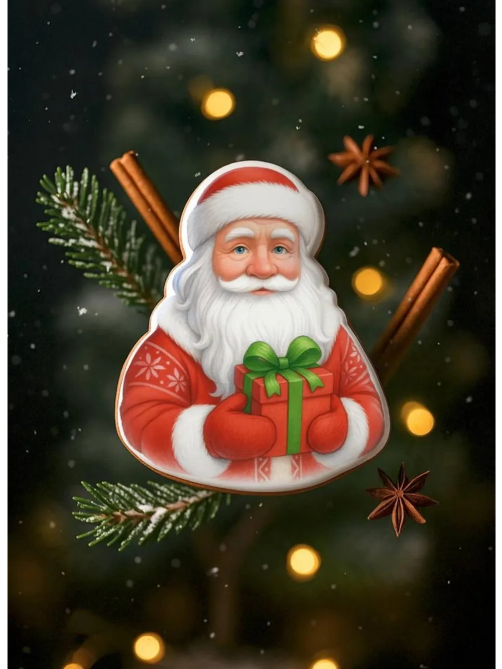 Имбирные пряники новогодние 2026 год Лошади