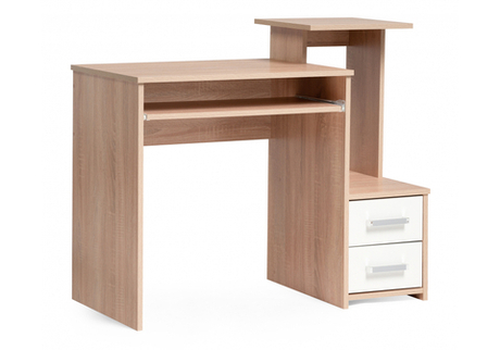 Компьютерный стол Woodville Джаз-24, правый, дуб сонома