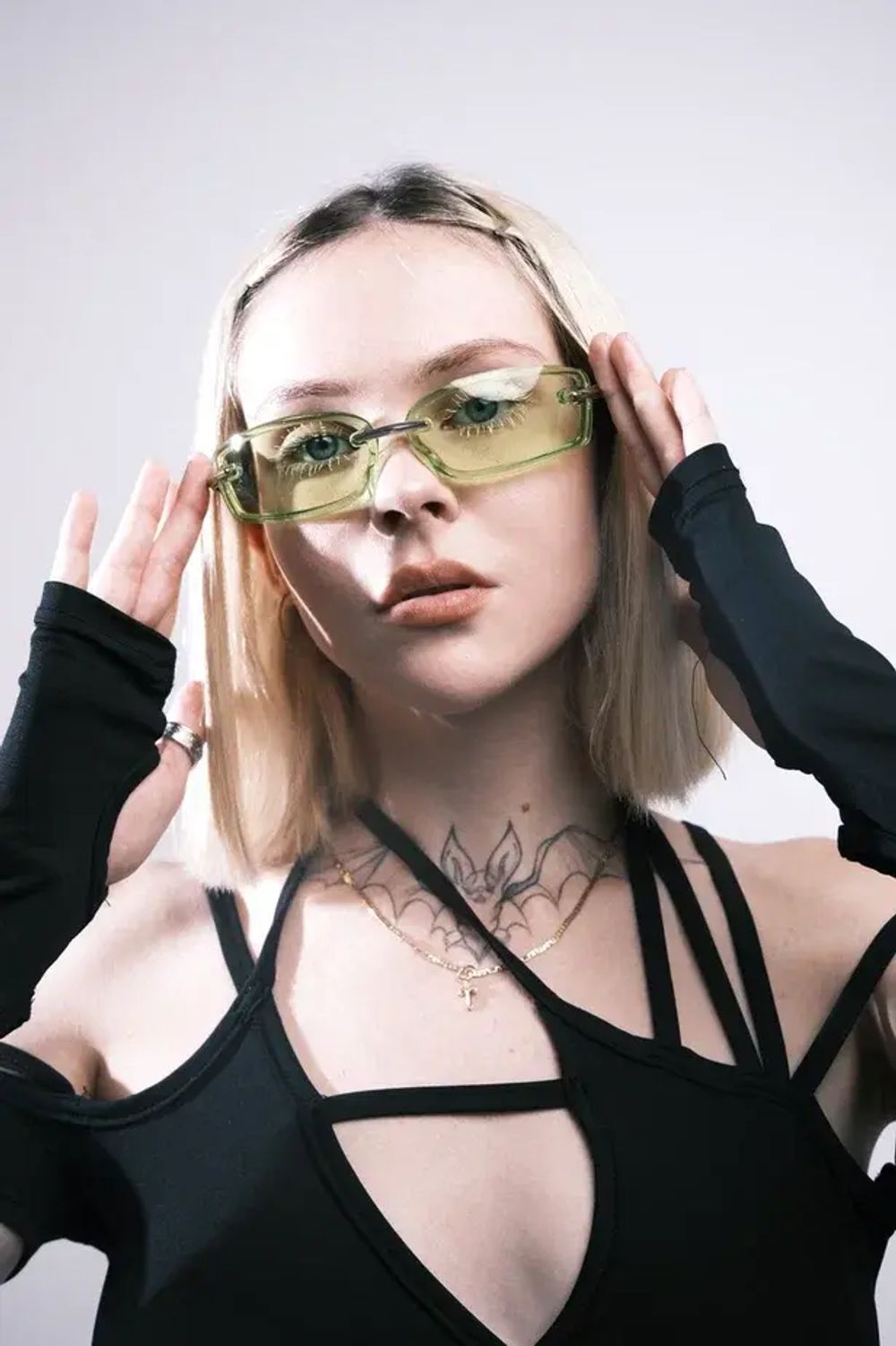 Очки солнцезащитные Funtome Uran зелёные