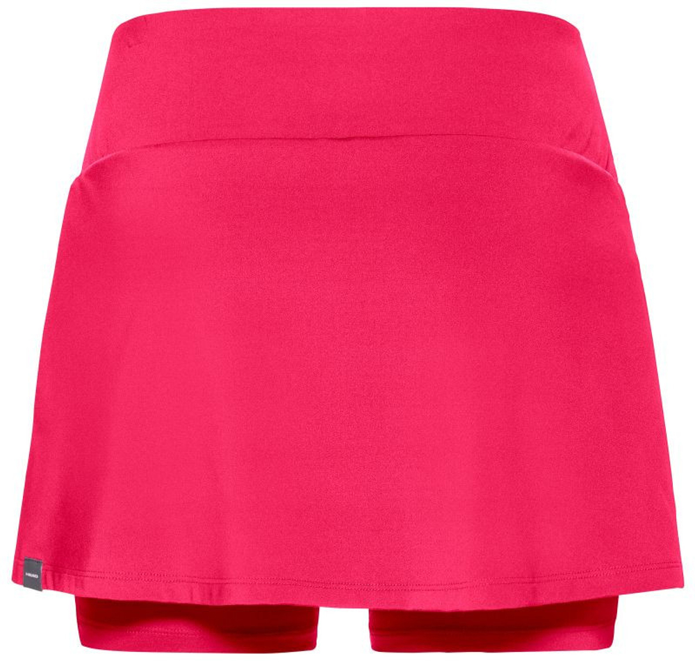 Теннисная юбка Head Club Basic Skort - Розовый