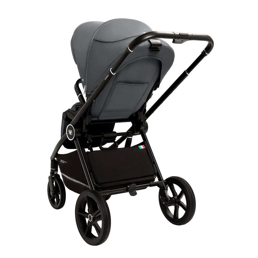 Детская коляска Sweet Baby Cupola New 3 в 1 Slate Grey