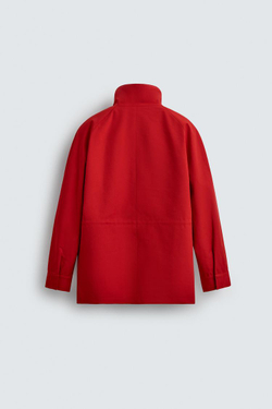 ZARA ПАРКА WATER REPELLENT СО СЪЕМНОЙ ПОДКЛАДКОЙ, КРАСНЫЙ