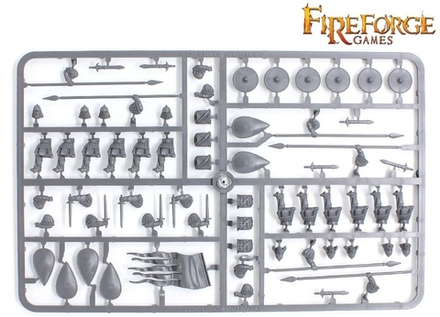 1/2 Byzantine Koursores (3 литника, 6 моделей)