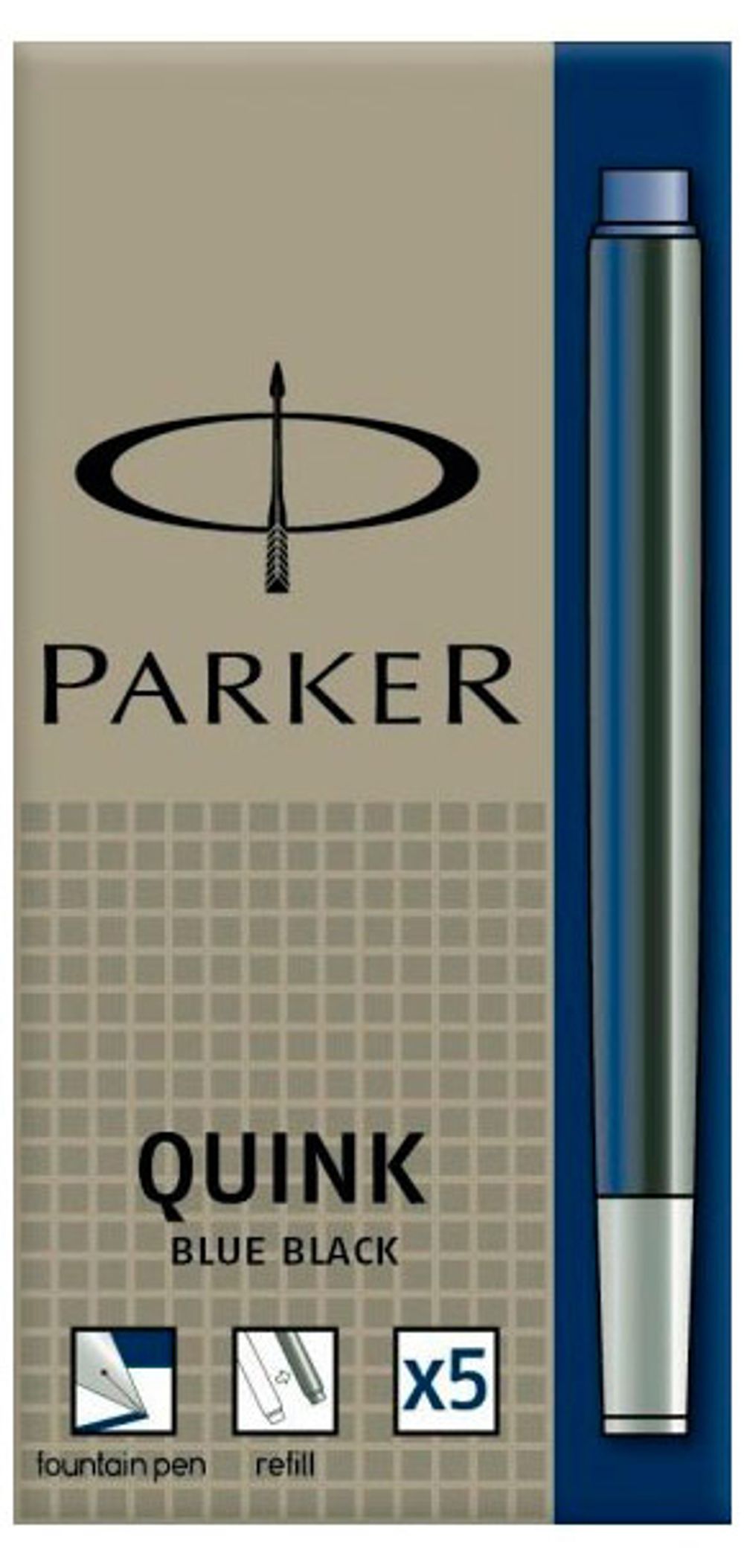 Parker Z11 для перьевой ручки с чернилами Blue/Black