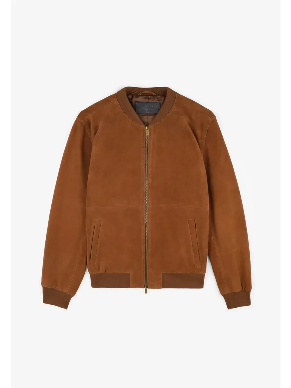Куртка-бомбер из 100% кожи