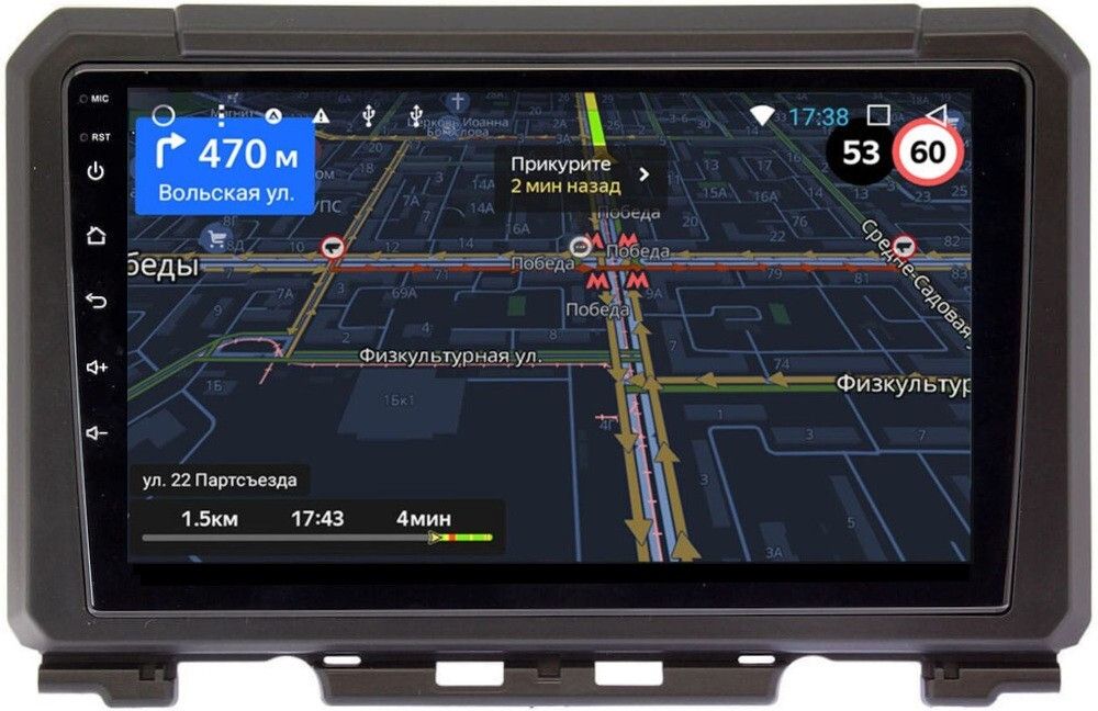 Магнитола для Suzuki Jimny 2019+ - OEM GT9-9216 на Android 10, 2ГБ-16ГБ