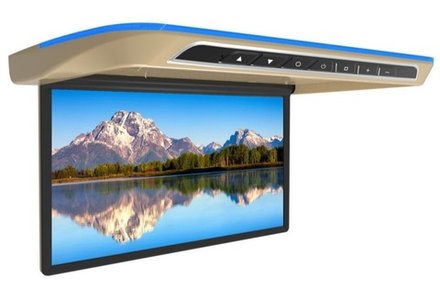 Монитор потолочный моторизированный- ERGO ER1560AT с экраном 15.6” (1920х1080 FullHD, Android, 3+32Gb) бежевый