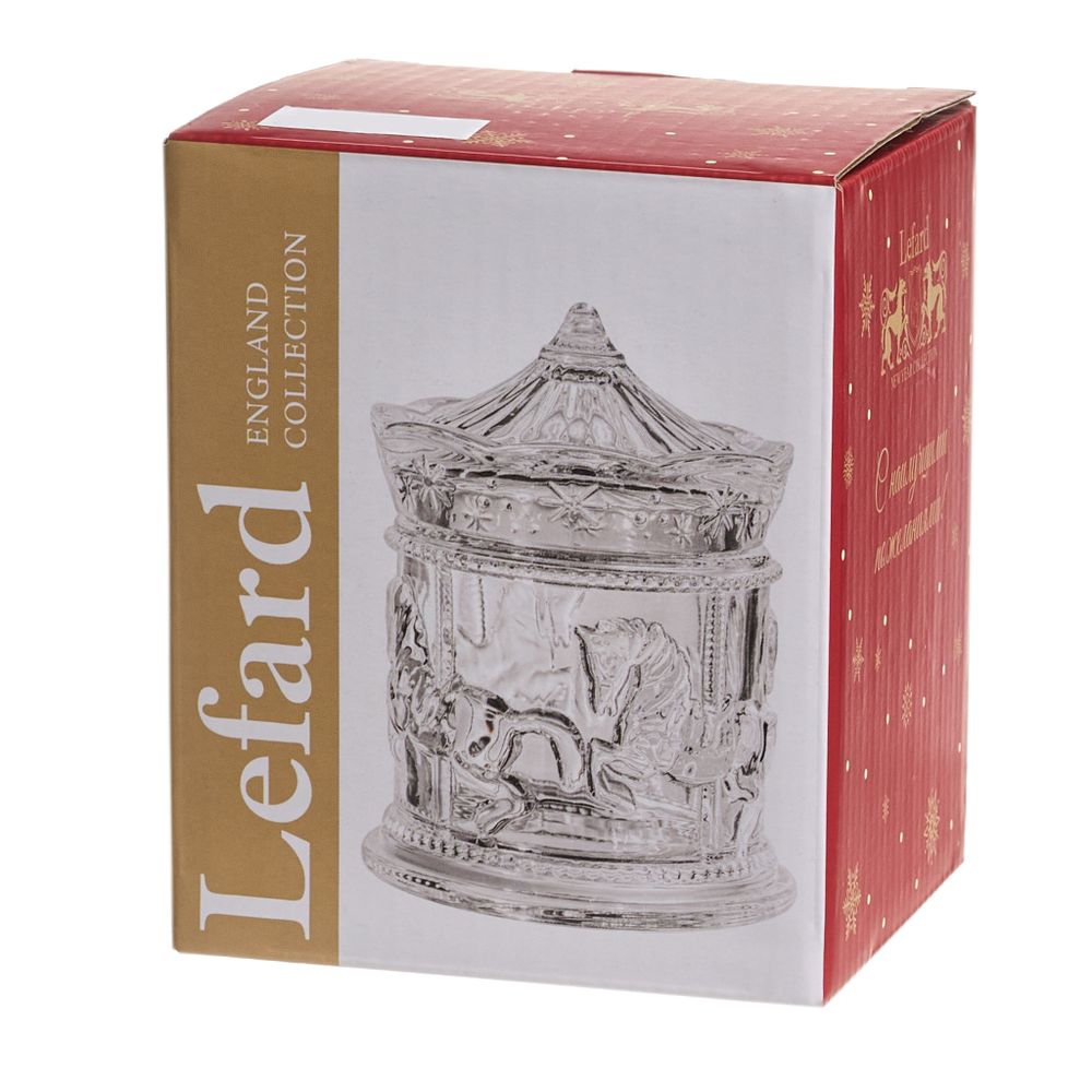 ЕМКОСТЬ ДЛЯ ХРАНЕНИЯ "КАРУСЕЛЬ", 9*11,5 СМ