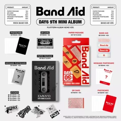 Альбом DAY6 - Band Aid [Platform Album Nemo ver.]