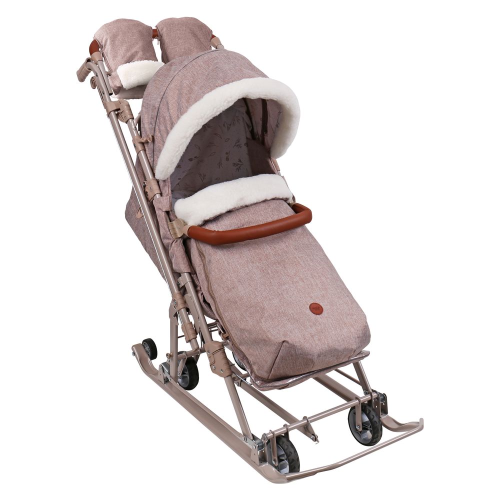 Коляска комбинированная «Ника Детям 7-8K» Бежевый (арт. НД7-8K/8) Коляска комбинированная «Ника Детям 7-8K» Бежевый (арт. НД7-8K/8)