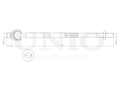 Тяга рулевая UNIO SSP-30076