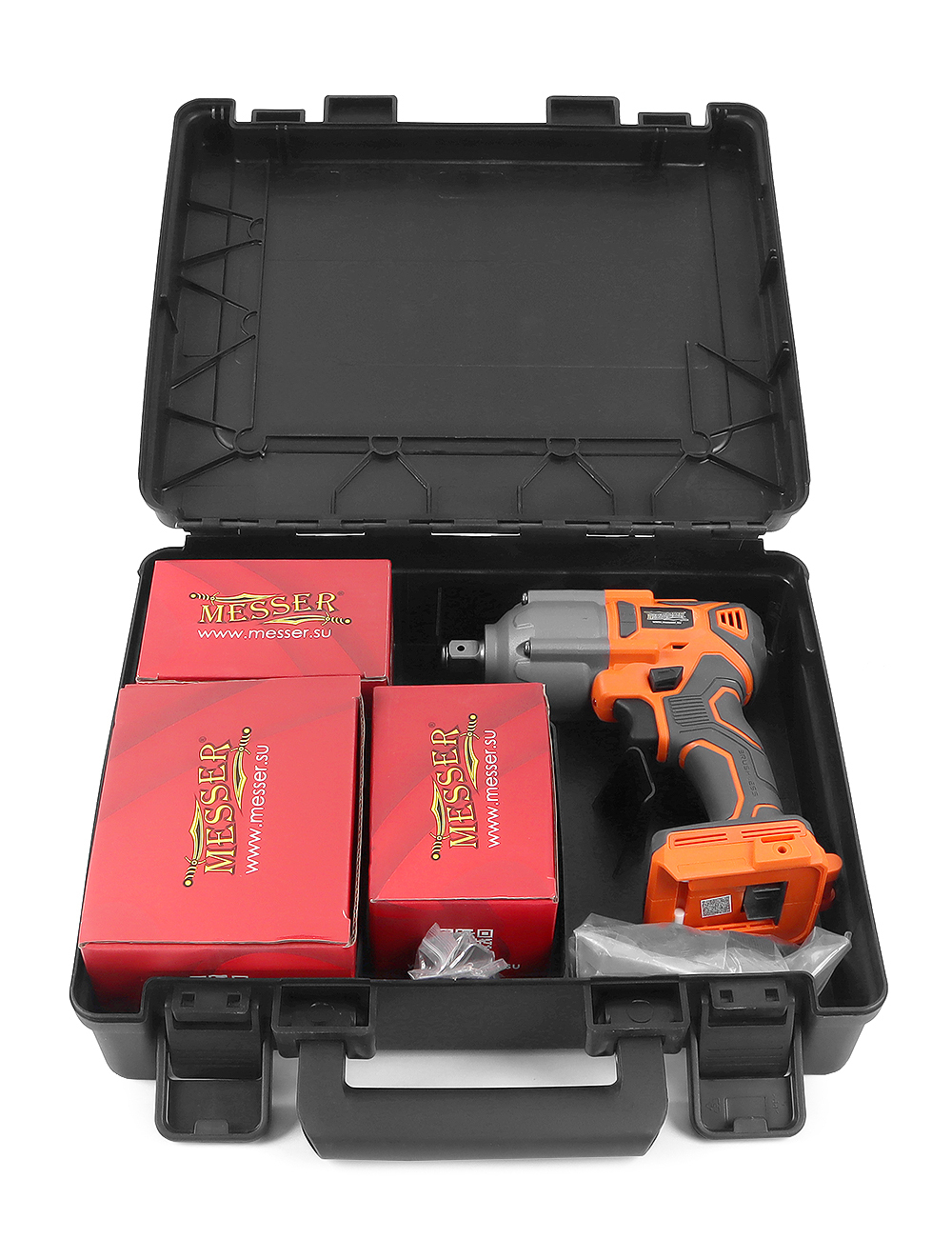 Аккумуляторный ударный гайковерт MESSER DCW9 750Нм М20 6Ач