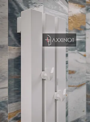 Axxinot Verde VE - вертикальный электрический трубчатый радиатор высотой 1000 мм