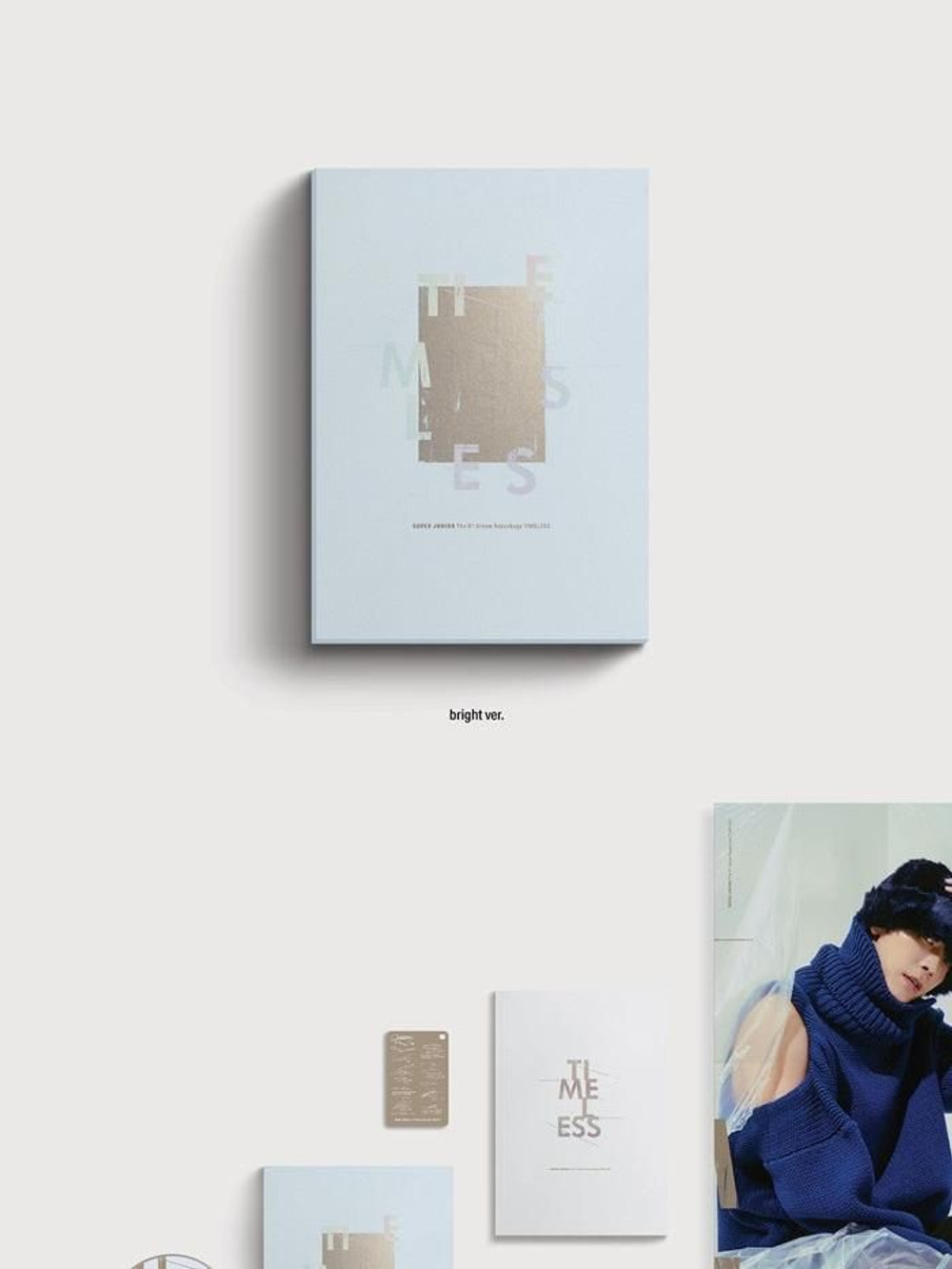 Альбом Super Junior - Timeless 9th Repackage 2 Version SET