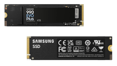 Твердотельный накопитель 4000Gb SSD Samsung 990 EVO PLUS M.2 PCIe 4.0/5.0 R7250/W6300 MZ-V9S4T0BW